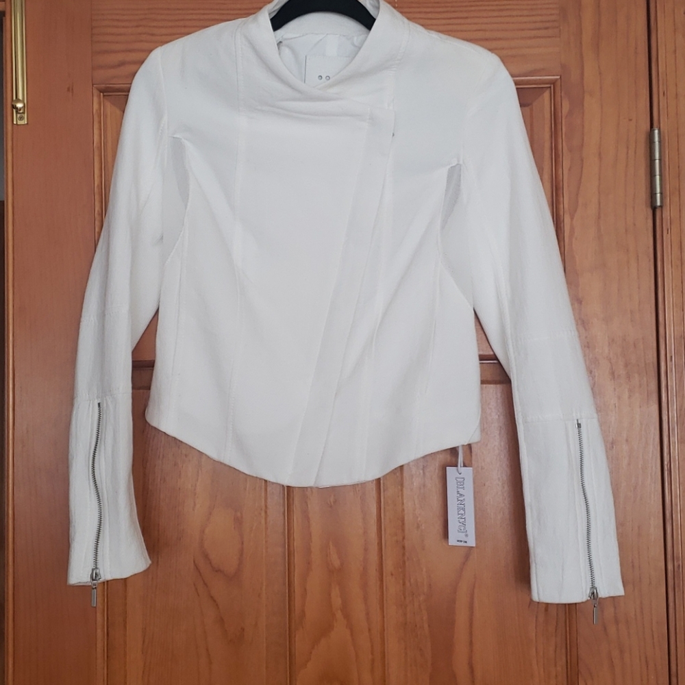 Blanknyc sz small white jacket